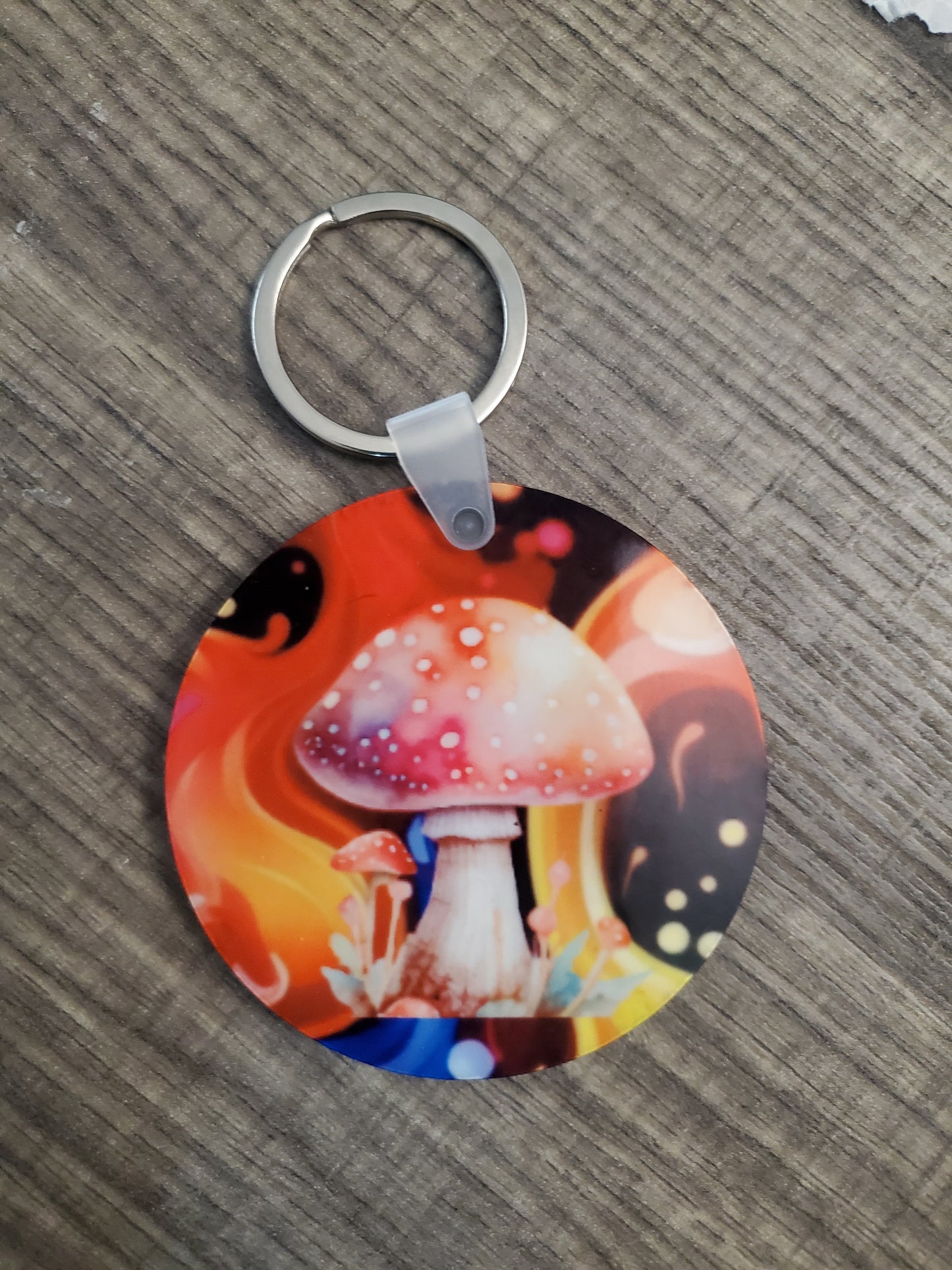 Mushroom Keychain