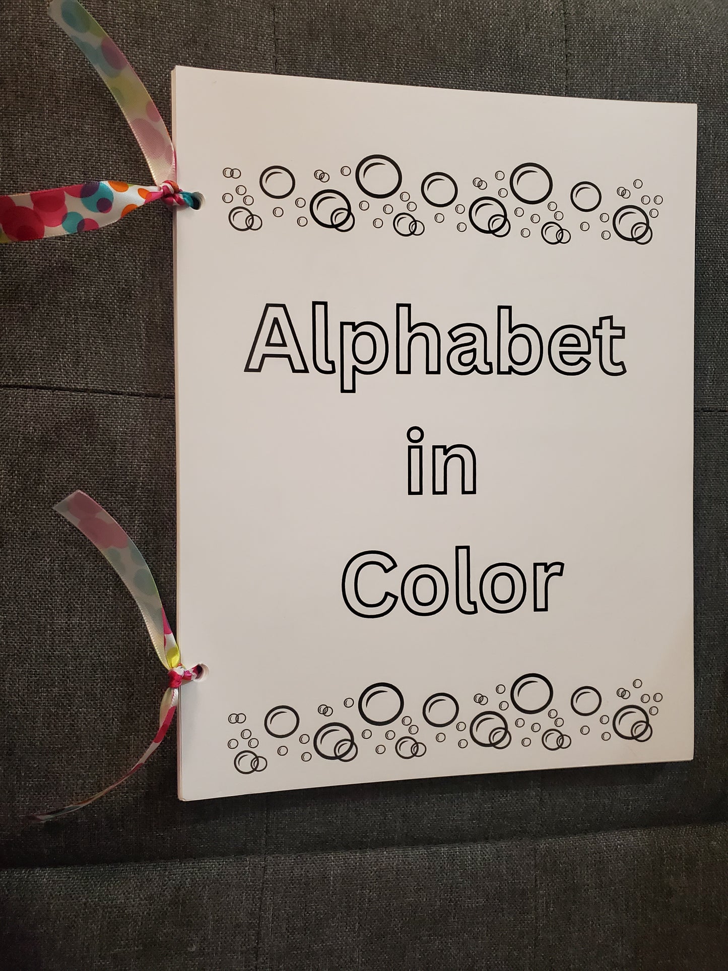 Children's Alphabet Coloring Book