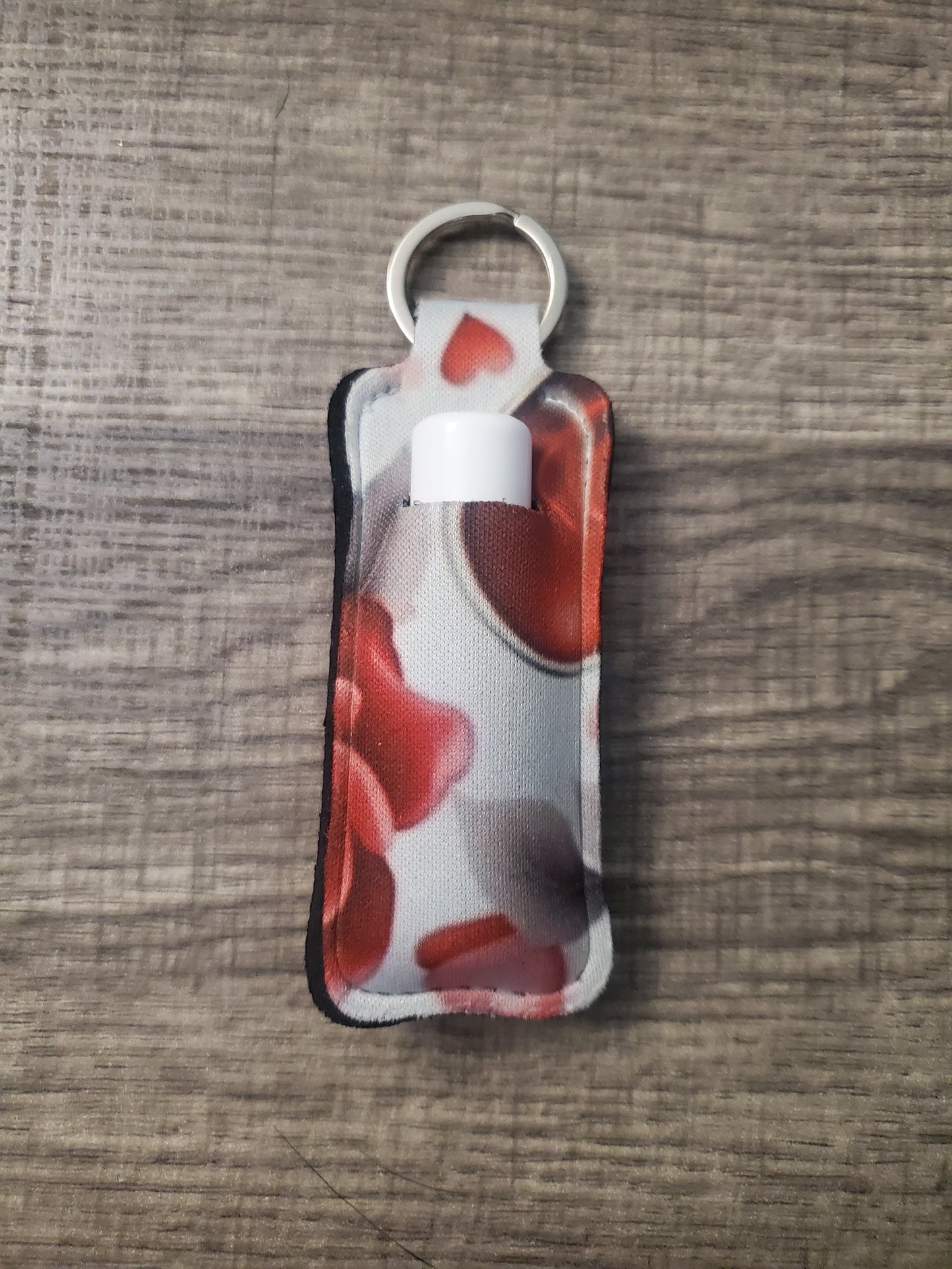 Hearts and Roses Chapstick Holder